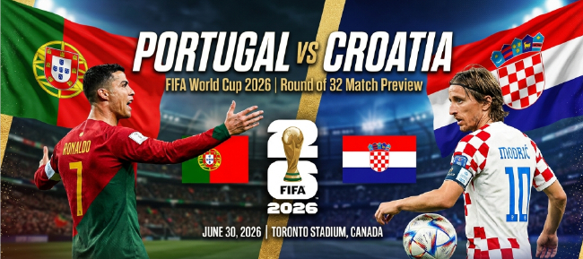 world cup 2026_2026年美加墨世界杯1/16决赛 葡萄牙 对阵 克罗地亚 足球比赛分析