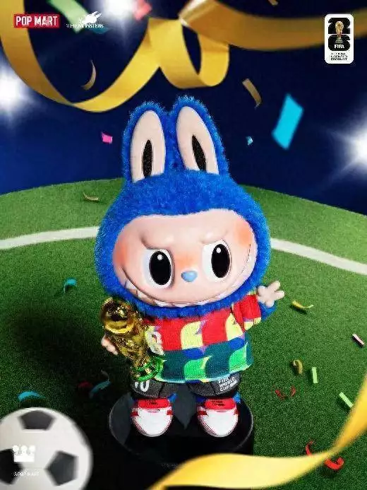 world cup 2026_the monsters x fifa world cup 2026联名系列_labubu世界杯搪胶毛绒挂件
