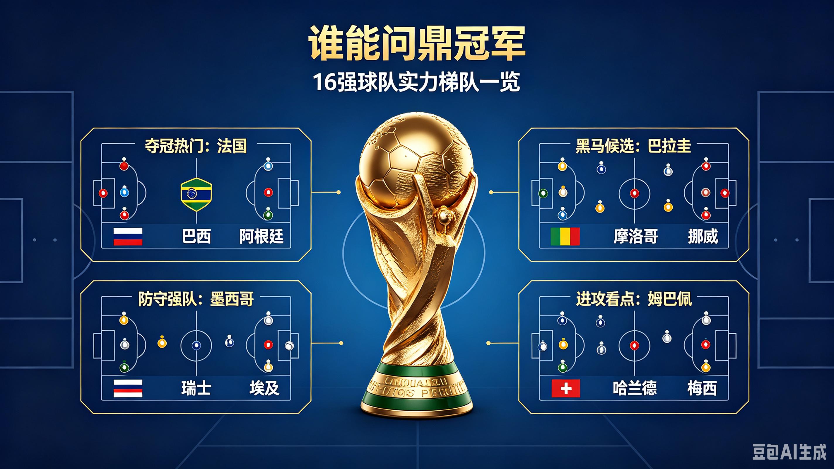 2026世界杯16强出炉！直播看强强对决，冷门惊喜全盘点