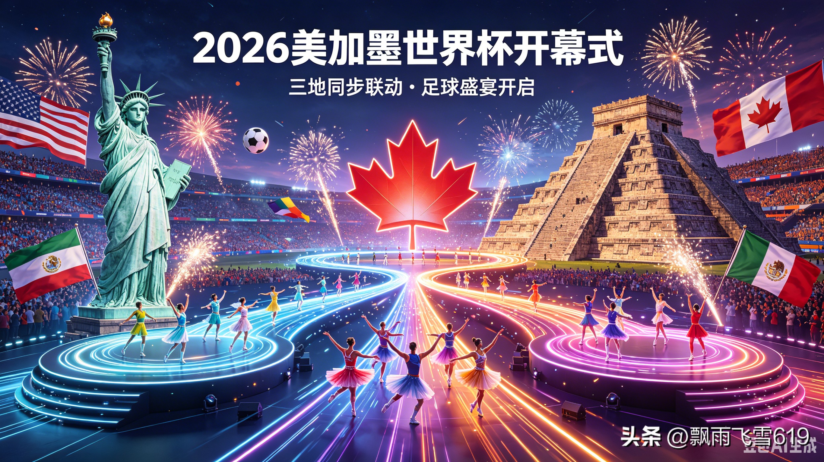 2026美加墨世界杯开幕式三大预测,你能猜对几条?