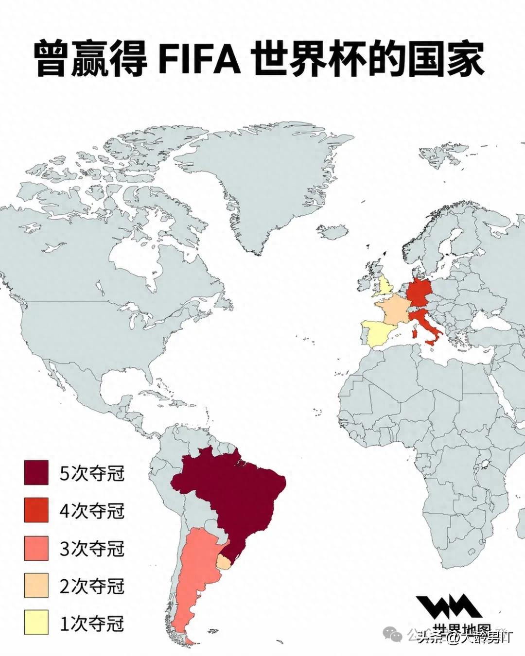 2026世界杯倒计时！百年仅8国夺冠，你的主队上榜了吗？
